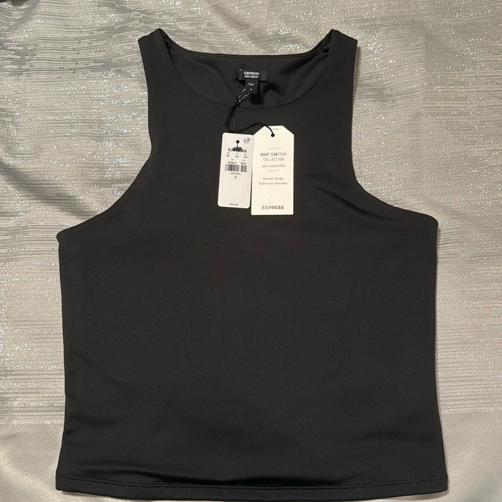 NWT express body contour top, size s